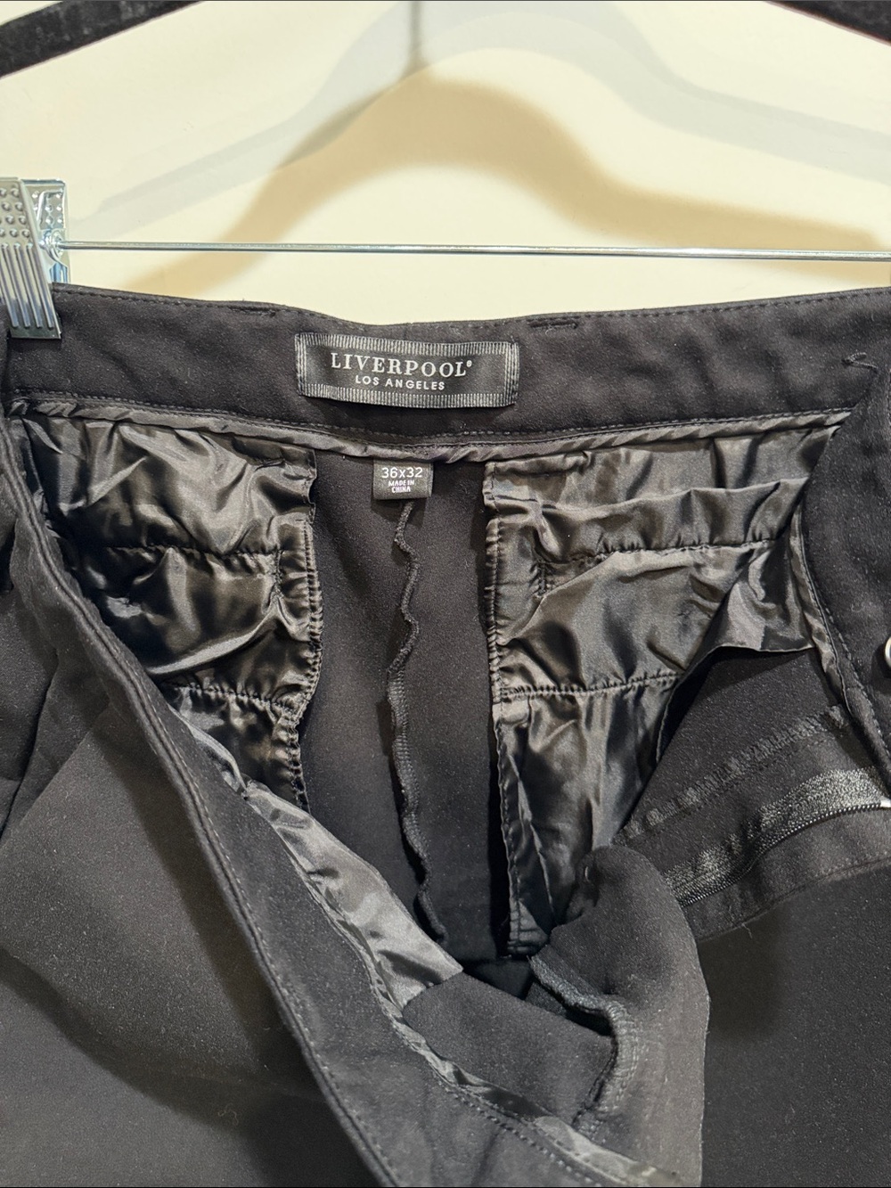 Men’s Black Dress Pants 36x32